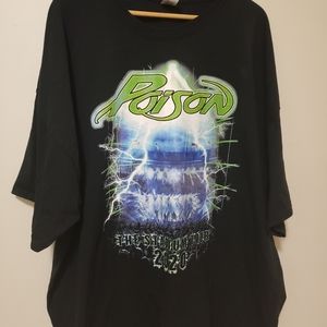 4XL Huge Poison 2020 Tour shirt Tour was Canceled